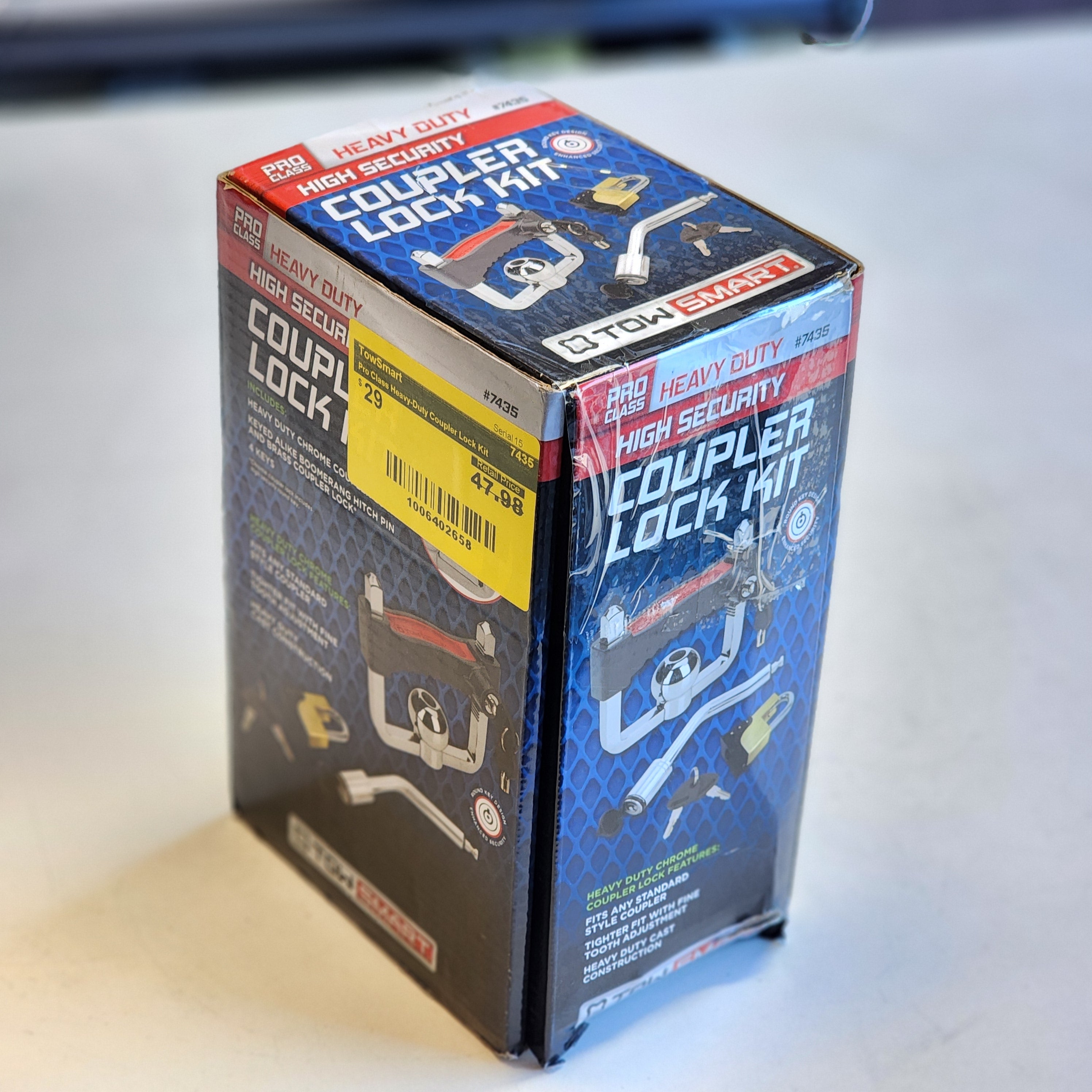 Pro Class Heavy-Duty Coupler Lock Kit (7435) Pro Class Heavy-Duty Coupler Lock Kit (7435)